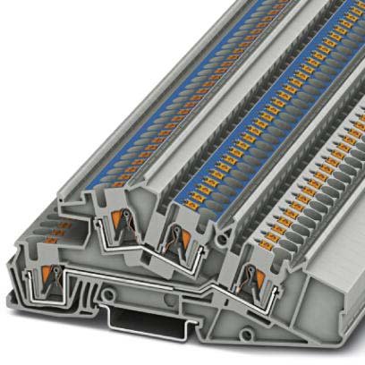 Phoenix Contact - Installations-Etagenklemme Installationsetagenklemme PTI 4-L/N 0,2-6qmm − 50 Stück