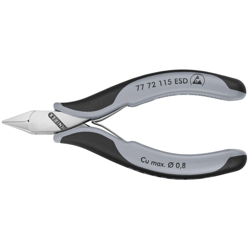 Knipex - Seitenschneider Elektronik-Seitenschneider 77 72 115 ESD ESD, 115mm