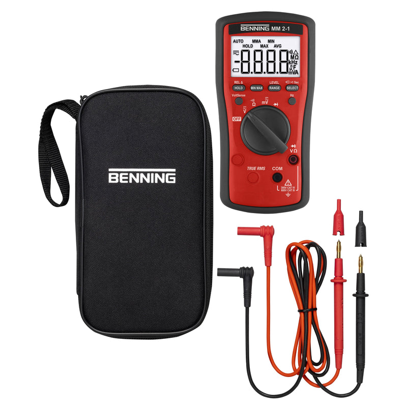 Benning - Multimeter Trms Digital-Multimeter MM 2-1 1000V AC/DC