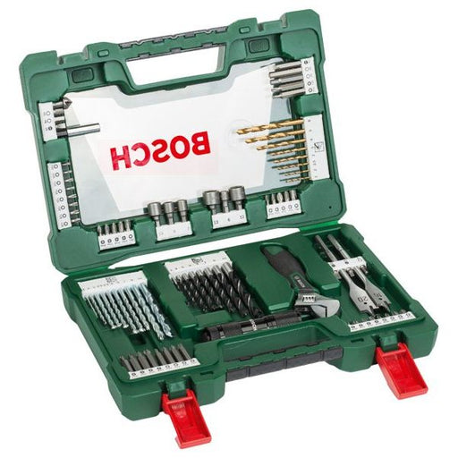 Bosch - Werkzeugset V-Line Box, Bohrer- und 2607017309 Bit-Set 83-teilig − 6 Stück