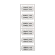 Weidmüller - Kennzeichnungsmaterial Gerätemarkierung CC 30/60 MC SDR 60mm − 6 Stück