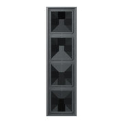 Jung - Abdeckrahmen Rahmen 4-fach LC 984 202 gris fonce 31
