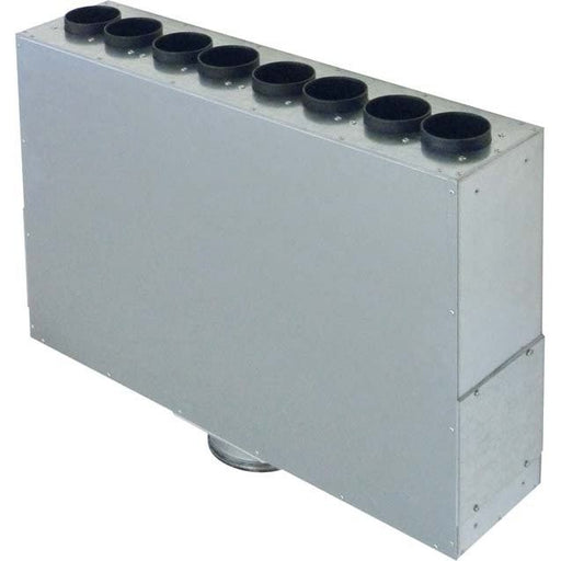 Maico - Zubehör/Ersatzteile für Ventilatoren Luftverteiler aus Blech MF-BV63-125-8 8 Anschl. f.Flexrohr