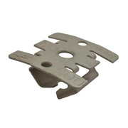 Erico - Gleitmutter CADDY Rod Lock 4QCN Strut 4QCN Federstahlmutter M6 − 100 Stück