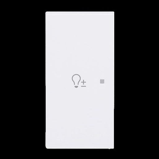 Busch-Jaeger - Bussystem-Tastwippe Wippe 2-fach links m. Sym. 6234-21-44M Dimmer