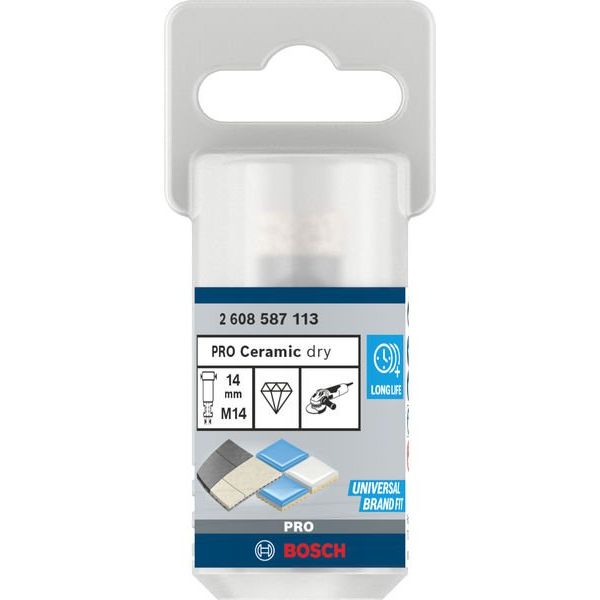 Bosch - Bohrer PRO Ceramic dry 2608587113 Trockenbohrkrone 14