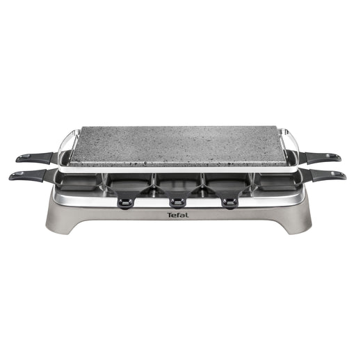 Tefal - Raclette Raclette-Grill PR457B Pierrade Vulkanstein − 2 Stück