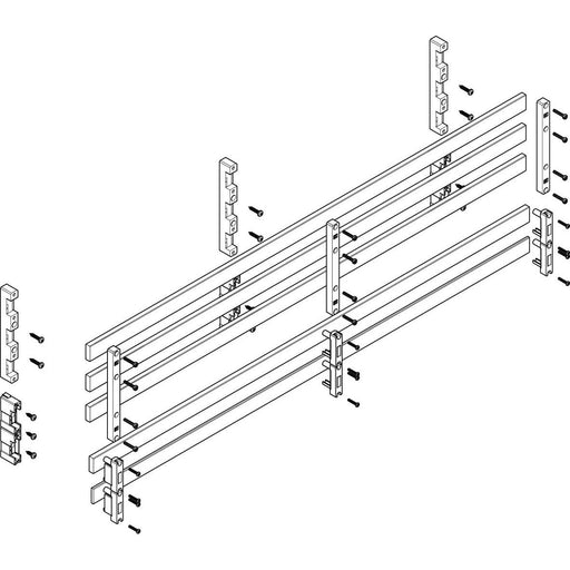 ABN - Verteilerfeld für Installationsverteiler Sammelschienen-Modul MTSC43765 tief 4FB/3RE