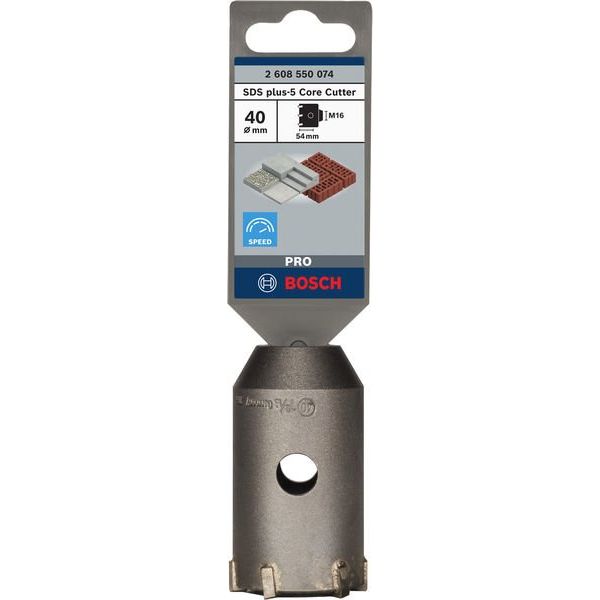 Bosch - Bohrkrone PRO SDS plus-5 Bohrkrone, 2608550074 40 x 50 x 72 mm