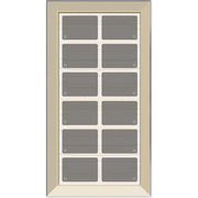 Issendorff - Bussystem-Tastsensor Glas-Tastenfeld LCN - GTS12C 12 Tasten, champagn