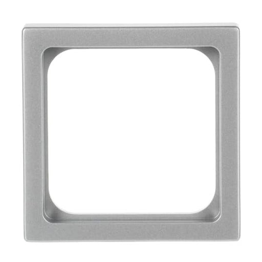 Busch-Jaeger - Einsatz/Abdeckung für Kommunikationstechnik Zentralscheibe alusi 1746/10-83 50x50,f.TAE-Einsatz