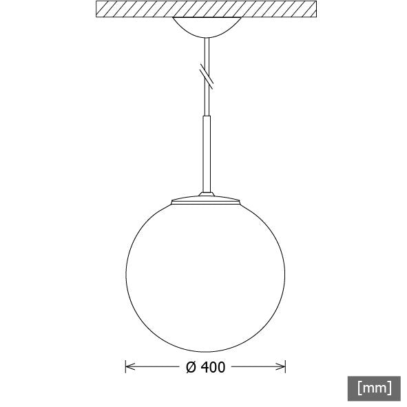 LTS Licht&Leuchten - Pendelleuchte LED-Pendelleuchte GLO 400.2530.2DA ws 3000K DALI weiß