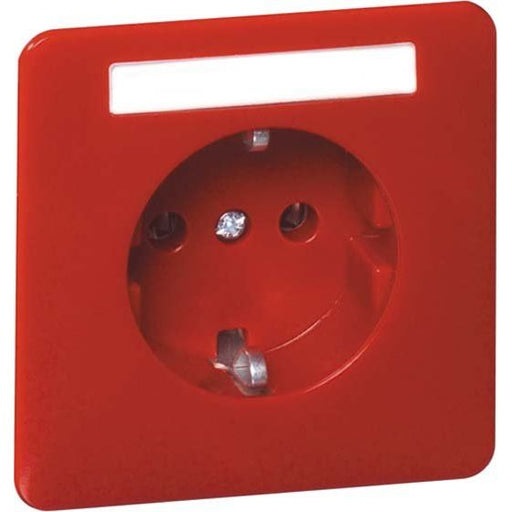 Peha - Schalter-/Steckdosenkombination SCHUKO-Steckdose rt D 80.6511 NA ROT 16A 250V 2-pol.EDV