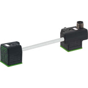 Murrelektronik - Konfektioniertes Sensor-Aktor-Kabel M12-Stecker 7000-41541-2360000 auf Doppelventilst