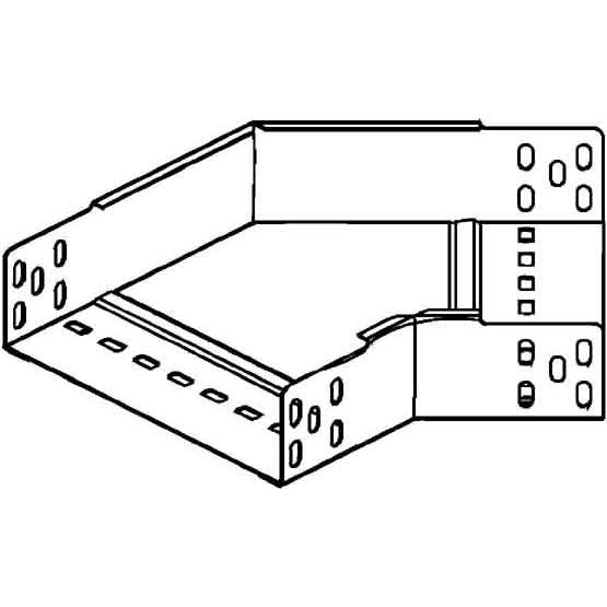 Niedax - Bogen für Kabelrinne Bogen RBA 85.100 F