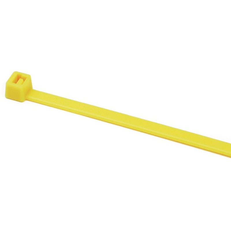 HellermannTyton - Kabelbinder T50L PA66 YE 100 390x4,6mm − 4000 Stück