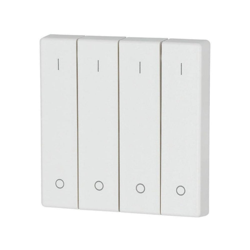 Eaton - Abdeckung/Bedienelement für Installationsschalterprogramme Wippe 4-fach CWIZ-04/41 weiss glänzend 1/0