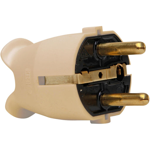 Kopp - Schutzkontaktstecker Stecker ws 175701009 − 50 Stück
