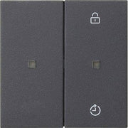 Gira - Bedienelement intelligent Funk-Bedienaufsatz 549328 Memory anthrazit