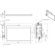 RP-Technik - Sicherheitsleuchte Rettungszeichenleuchte AXRA408WL 8h, Wireless, ws