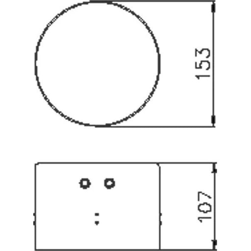 WHD - Halterung für Audio-/Videosysteme Stahltopf ST220 f.UPM220/2