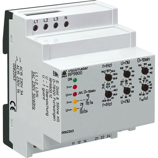 Dold&Söhne - Spannungsüberwachungsgerät Spannungs/Frequenzrelais RP9800.12 #0062263 AC400/230V tw=90s
