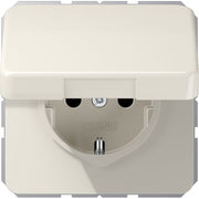 Jung - Steckdose SCHUKO-Steckdose 16A 250V CD 1520 BFKIKL Klappdeckel
