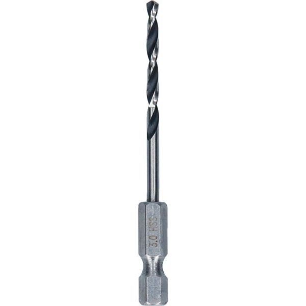 Bosch - Bohrer HSS PointTeQ 2608577519 Sechskantbohrer 3 mm