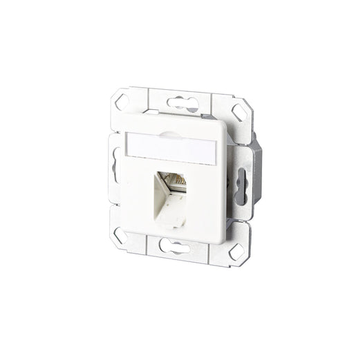 Metz Connect - Kommunikationsanschlussdose Kupfer Anschlussdose C6A Upk 130C371102-I 1xRJ45,Upk,rws − 1 Stück
