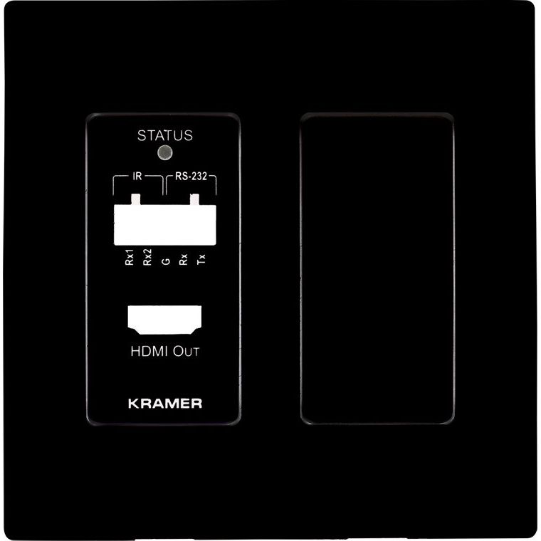 Kramer - Kommunikationstechnik-Adapter Front-Blende WP-789R/US-PANEL-SET f.WP-789R/US-D(W)