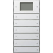 Gira - Bussystem-Tastsensor Tastsensor 3 Plus 6-fach 2046112 (2+4), rws