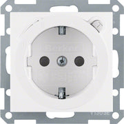 Berker - Steckdose SCHUKO-Steckdose pws/gl 47088989 m.FI-Schutzschalt