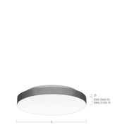 Lightnet - Decken-/Wandleuchte LED-Anbauleuchte BX1OSL-840M-D400 4000K, d/i