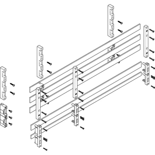 ABN - Verteilerfeld für Installationsverteiler Sammelschienen-Modul MTSC33745 tief 3FB/3RE