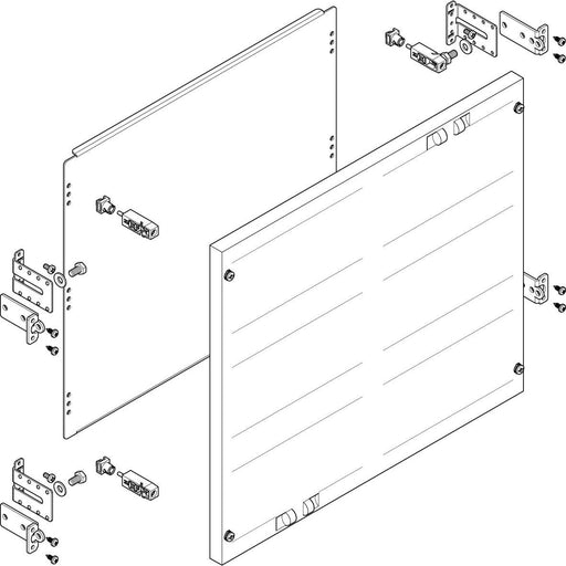 ABN - Verteilerfeld für Installationsverteiler ESPRO-Modul MF2360 flach BxH:500x450mm