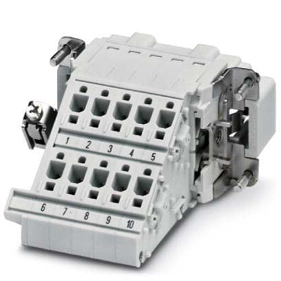 Phoenix Contact - Kontakteinsatz für Rechtecksteckverbinder Klemmenadapter HC-B 10-A-DT-PER-M − 5 Stück