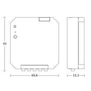 Steinel - Bussystem-Ankoppler Tasterkoppler 082123 PC4-DALI2