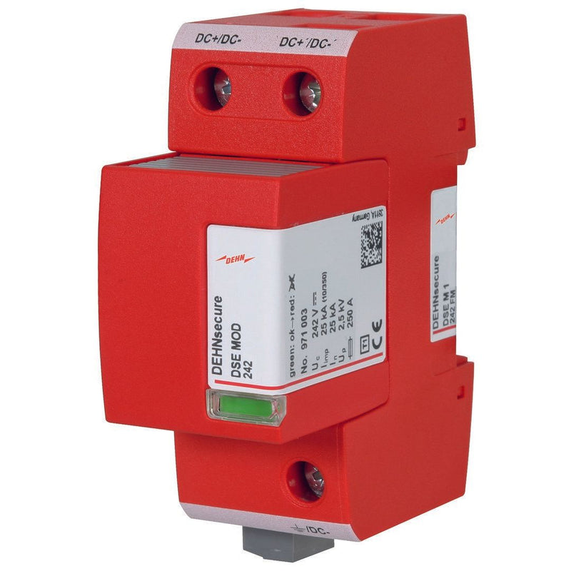 DEHN - Blitzstromableiter für Energietechnik Blitzstromableiter DSE M 1 242 FM koordiniert