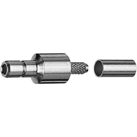 Telegärtner - Koax-Steckverbinder SMB-Kabelstecker cr/cr AU 100024854 RG174/U,188A/U,316/U − 5 Stück