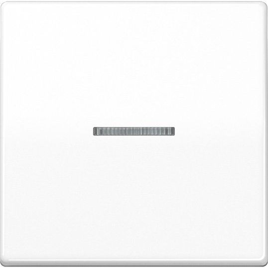 Jung - Abdeckung/Bedienelement für Installationsschalterprogramme Wippe Lichtleiter aws AS 591 KO5 WW für Taster