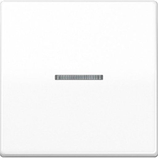 Jung - Abdeckung/Bedienelement für Installationsschalterprogramme Wippe Lichtleiter aws AS 591 KO5 WW für Taster