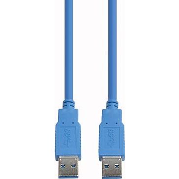 E+P Elektrik - PC-Kabel USB3.0 Verbindungskabel AA CC 303 1,5m,blau