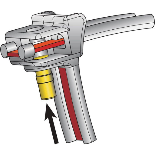 HellermannTyton - Kabelbinder KR8/21-W-BK-L1 8,0x210 schwarz − 50 Stück