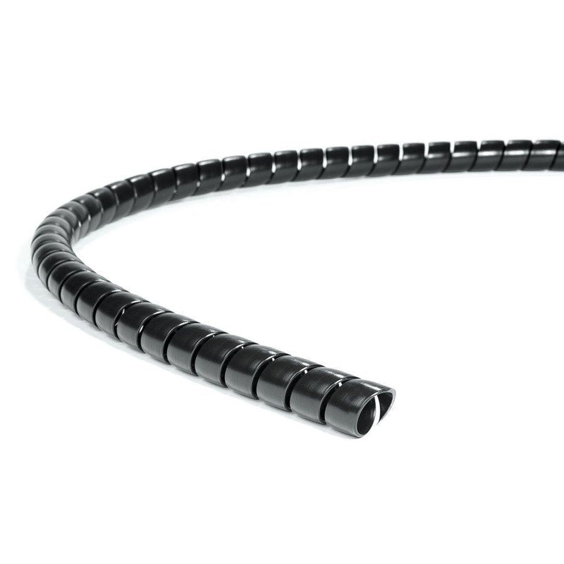 HellermannTyton - Kabelbündelungsschlauch Spiralschlauch SPF-25-PP-BK