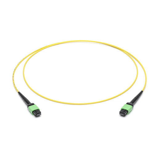 Corning - Patchkabel LWL LWL-Patchkabel 8F MPO APC JEDED08GEZ-NB009M BU/BU OS2 9m gelb