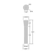 Thorn - Straßen - und Platzleuchte LED - Poller CN B 8L35 #96679073 830