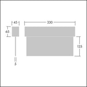 Thorn - Sicherheitsleuchte LED-Fluchtwegepiktogramm VOYAGER BL #96637564
