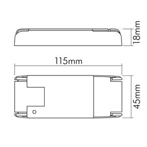 Nobile - Lichtregelsystemkomponente Steuergerät 12V/24V BT 9109011023
