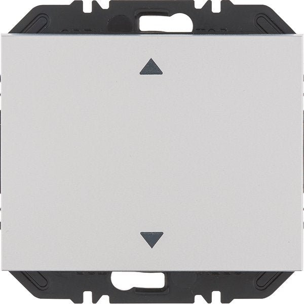 Berker - Bussystem-Hand-/Wandsender Modul m. Wippe 1f 24117203 Aufdr K.5 alu