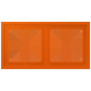Jung - Abdeckrahmen Rahmen 2-fach LCZ 982 BF 260 orange vif